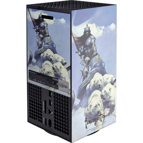 Sliver Warrior by Frazetta XBox Series X Digital Edition Console Skin